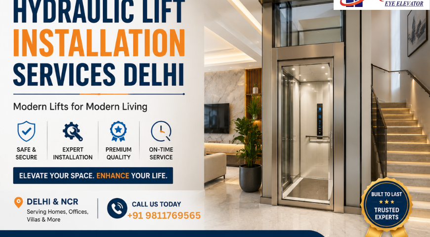Hydraulic Lift Installation Services Delhi