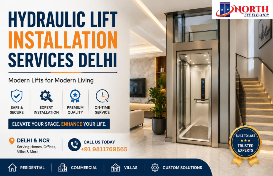 Hydraulic Lift Installation Services Delhi