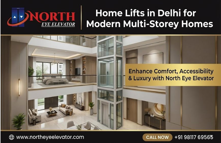 Home Lifts in Delhi for Modern Multi-Storey Homes