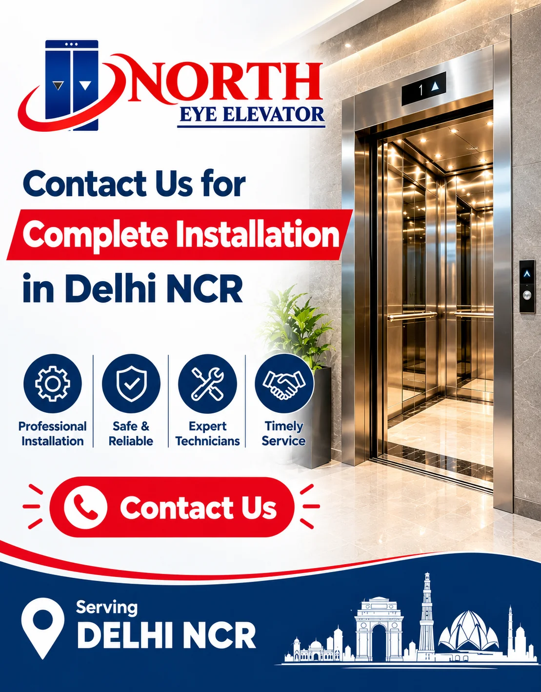 Elevator Installation in Delhi NCR